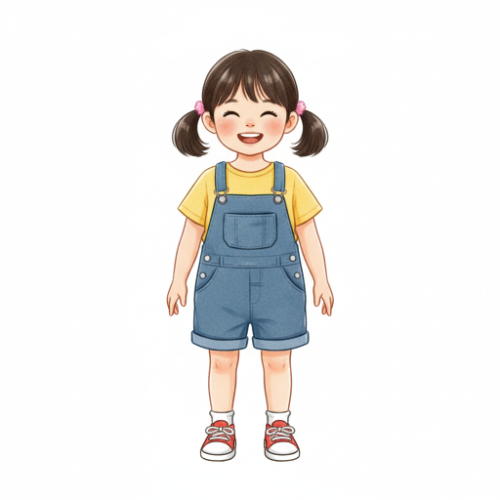 柔らかいタッチの絵本キャラクター